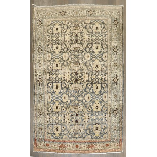 Breathtaking Antique Bidjar Accent Rug No. j4408