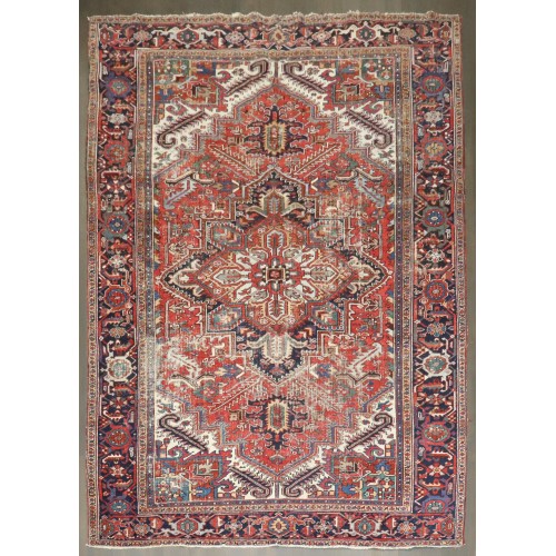 Antique Classic Heriz Rug No. j4423