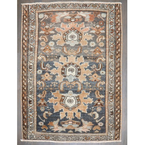 Square Antique Malayer Rug No. j4446