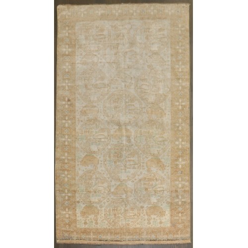 Ivory Balouch Pictorial Rug No. j4454