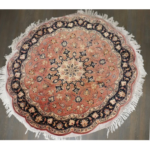Vintage Formal Persian Round Rug No. j4503