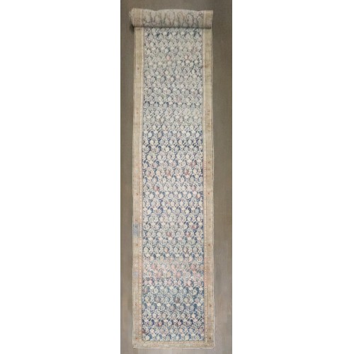 Ink Blue Long Persian Malayer runner No. j4690