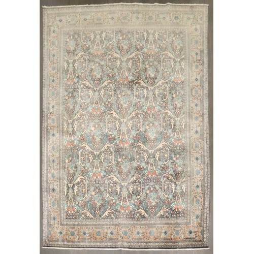 VIntage Persian Isfahan Rug No. j4700