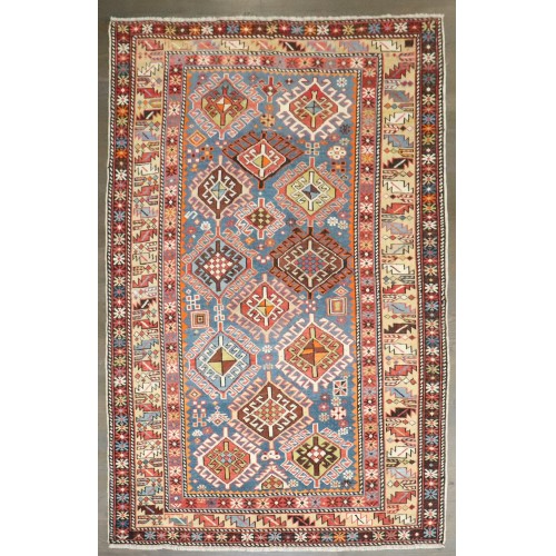 Antique Caucasian Shirvan Rug No. j4701