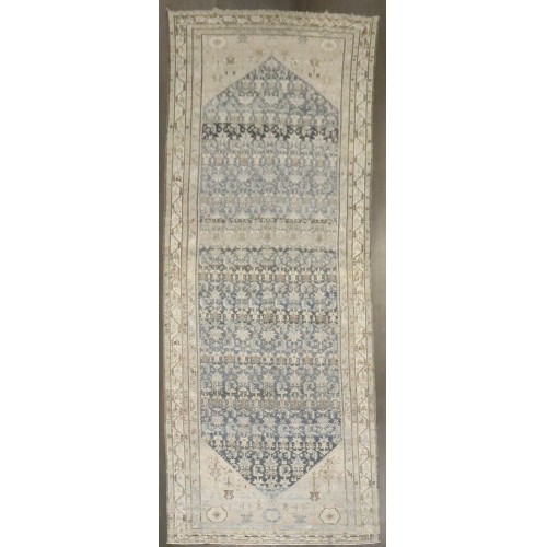 Blue Large Corridor Persian Malayer Rug No. j4709