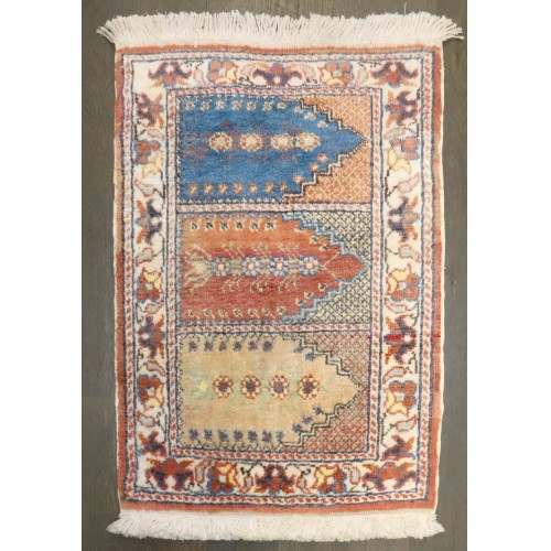 Cotton Turkish Keysari Mini Rug No. j4723