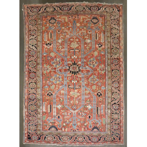 Antique Persian Goravan Heriz Rug No. j4760