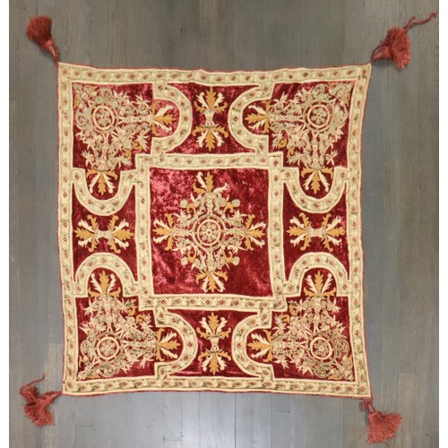 Russian Table Cover Textile No. j4803