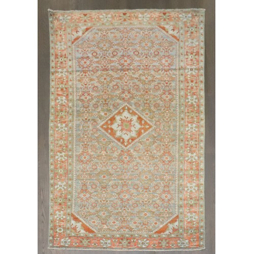 Malayer Small Medallion Accent Carpet No. j4816