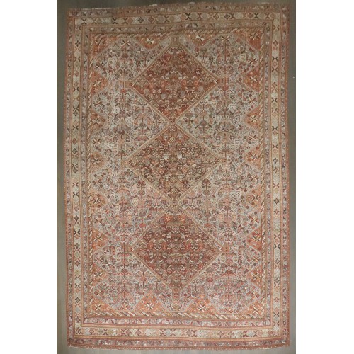 Tribal Persian Shiraz Room Size Rug No. j4829