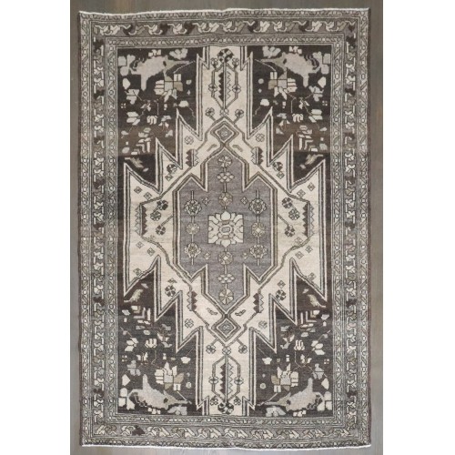 Mazlagan Malayer Persian Scatter Rug No. j4898