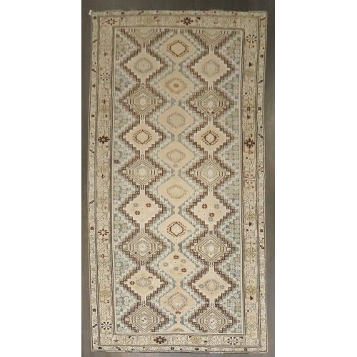 Geometric Antique Shirvan Gallery Rug No. j4955