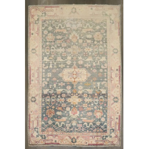 North Indian Larestan Pictorial Carpet No. j4956
