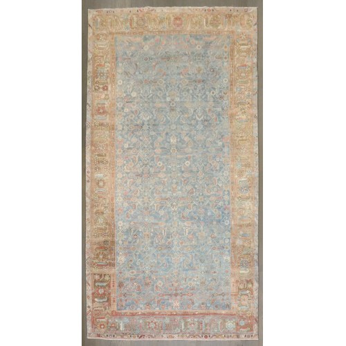 Sky Blue Antique Malayer Gallery Carpet No. j4990