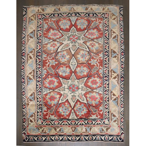 Antique Chinese Kansu Rug with Traditional Persian Pattern No. j5033