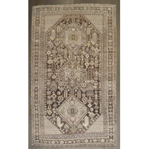 Persian Tribal Shiraz Antique Rug No. j5053