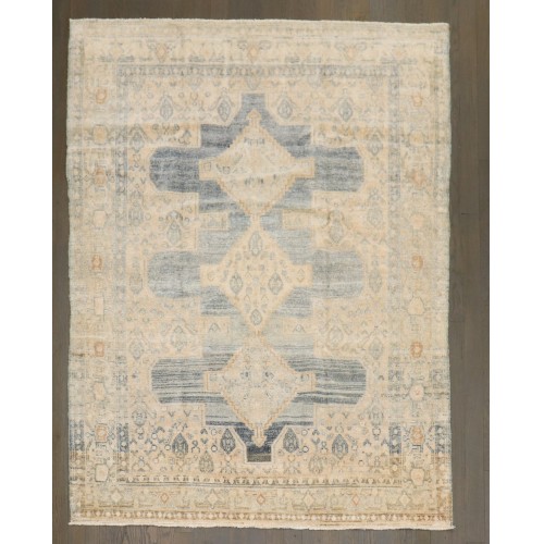 Blue Khaki Persian Senneh  No. j5133