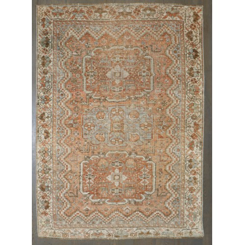 Persian Shiraz Small Geometric Rug No. j5144