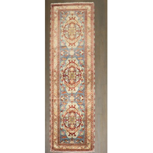Small Narrow Vintage Turkish Rug No. j5247