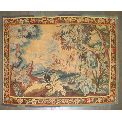 20th Century Tapestry Aubusson  No. j5256