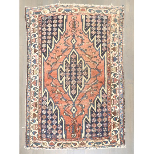 Mazlagan Worn Malayer Rug No. j5277