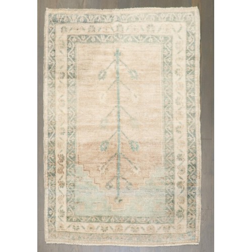 Turkish Anatolian Washed Prayer Rug No. j5315