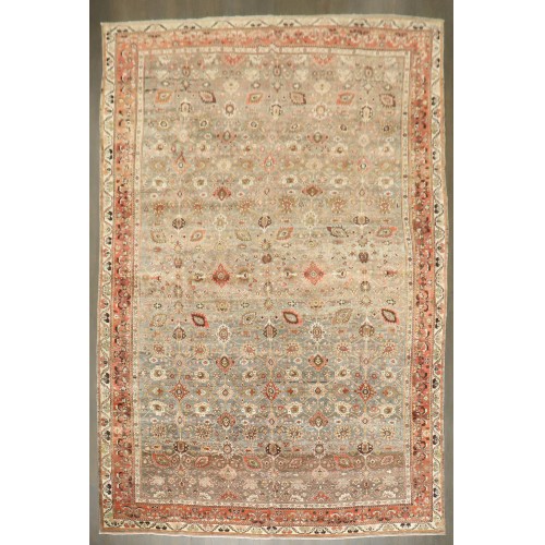Antique Bidjar Floral Palmette Rug No. j5331