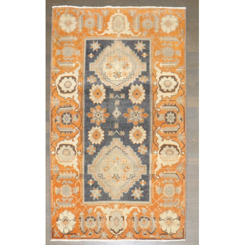 Orange Border Northwest Persian Small Rug No. j5353