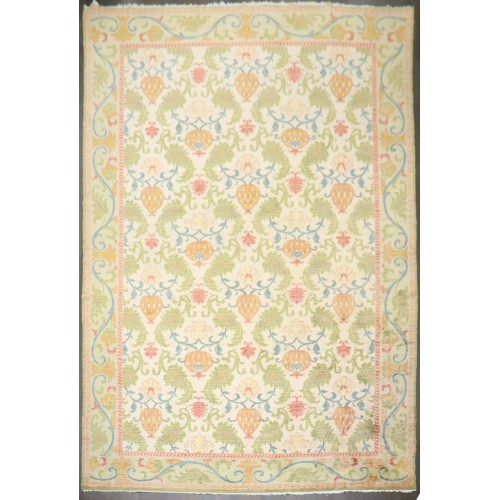 Oversize Early 20th Century Spanish Cuenca Rug No. j5358