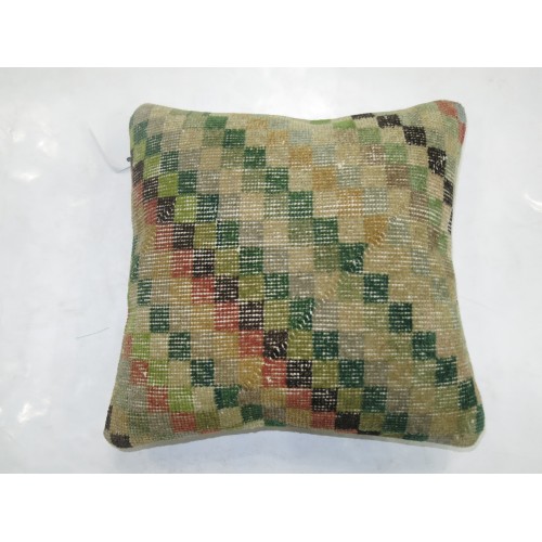 Turkish Checkerboard Deco Pillow No. p1785