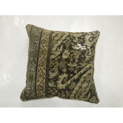 Green Malayer Rug Pillow No. p2081