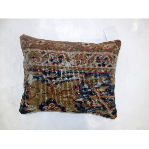 Blue Antique Mahal Pillow No. p2644