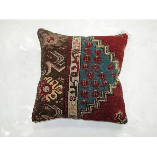 Turkish Anatolian Rug Pillow No. p2870