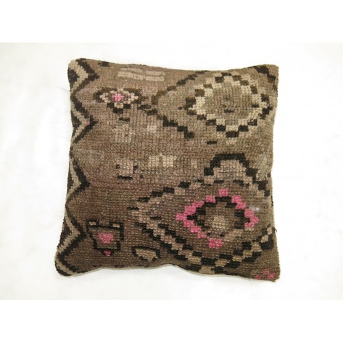 Turkish Kars Rug Pillow No. p3670