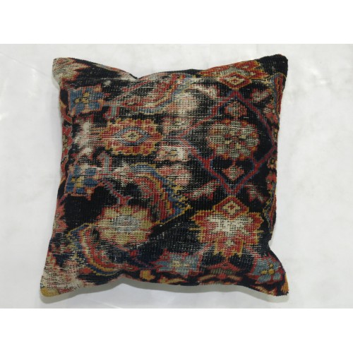 Persian Navy Rug Pillow No. p3719