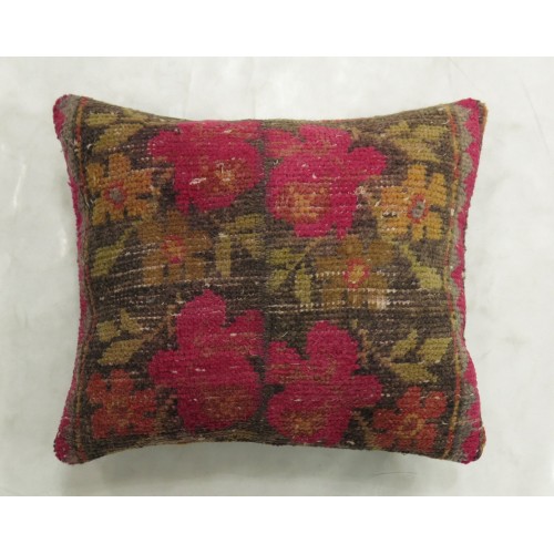 Bright Pink Flower Turkish Pillow No. p4248