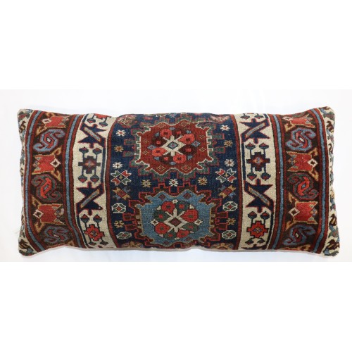 Antique Northwest Persian Large Bolster Rug Pillow No. p4926