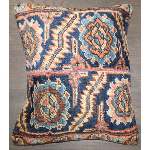 Antique Heriz Rug Pillow No. p5118