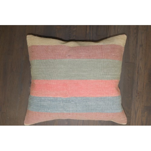 Large Striped Kilim Pillow No. p5212
