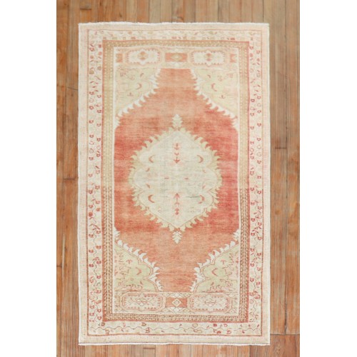 Oushak Medallion Small Rug No. r1257