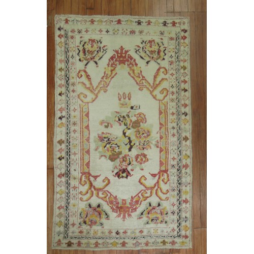 Antique Ghiordes Rug No. r1281