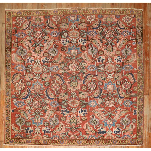 Antique Heriz  Herati Rug No. r2693