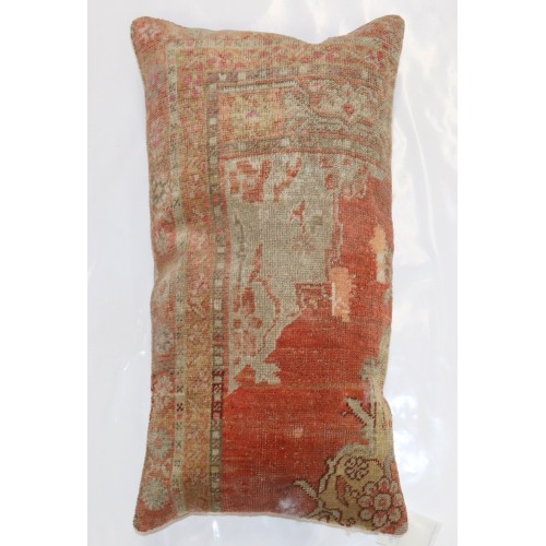 Large Turkish Rug Pillow No. r2793b