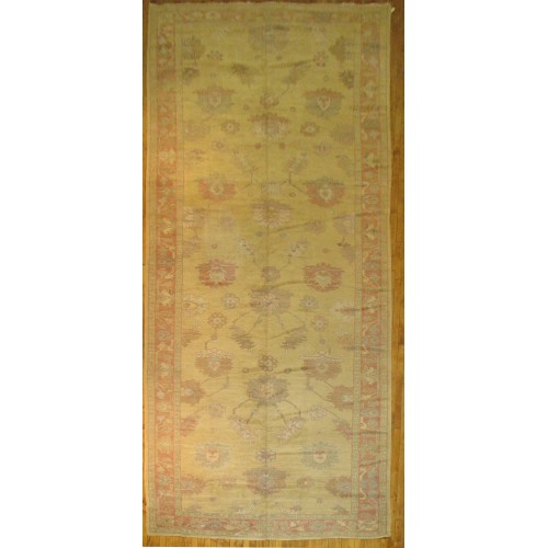 Mustard Turkish Corridor Rug No. r281