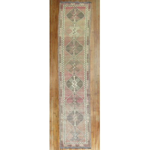 Pink Turkish Kars Runner No. r3299