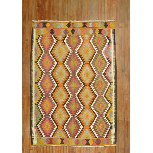 Turkish Boho Kilim No. r3713