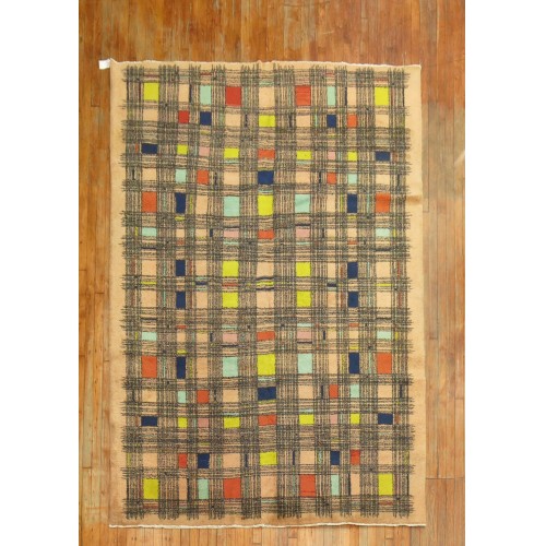 Retro Turkish Rug No. r3716