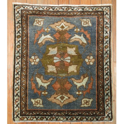 Antique Square Malayer Mat No. r3859