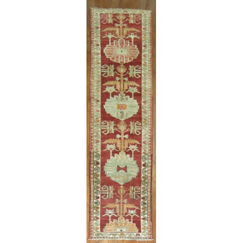 Red Turkish Anatolian Runner No. r4026