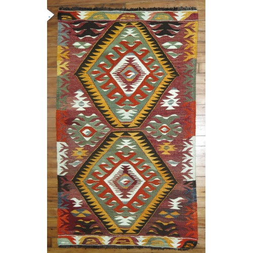 Tribal Scatter Size Kilim No. r4367